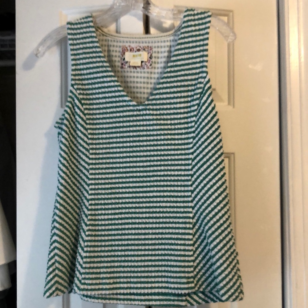 Anthropologie Maeve tank blouse.  Small